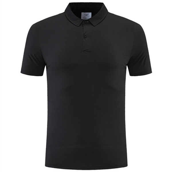 Polo casual T-shirt training uniform men's sportswear football tops sport black shirt 2022-2023