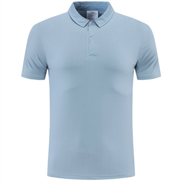 Polo casual T-shirt training uniform men's sportswear football tops sport skyblue shirt 2022-2023