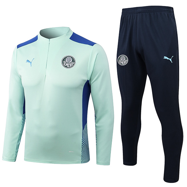 Palmeiras tracksuit green soccer pants suit sports set zip necked uniform men's clothes football training kit 2022-2023