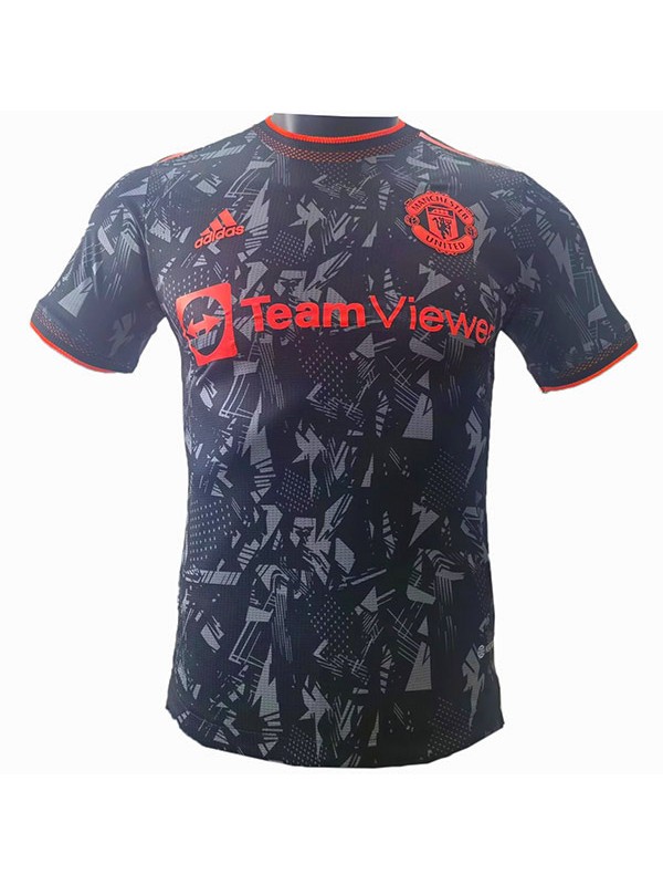 adidas Manchester United Icon Jersey - Black, Men's Soccer