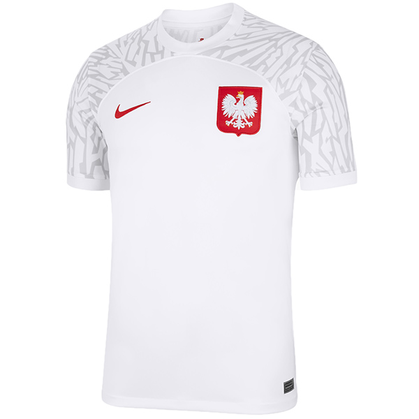 Poland home jersey men's first uniform football tops sport kit soccer ...