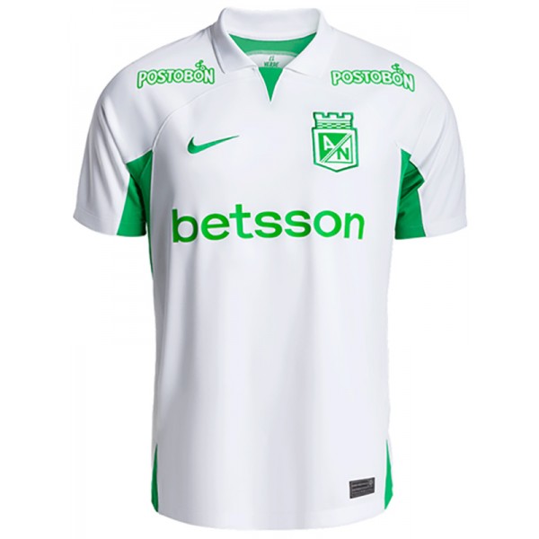 Atlético Nacional away jersey soccer uniform men's second sportswear football kit top shirt 2024-2025