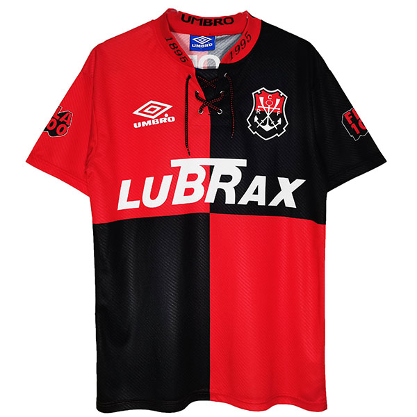 Flamengo home retro jersey 100 year men's first sportswear football tops sport soccer shirt 1994-1995