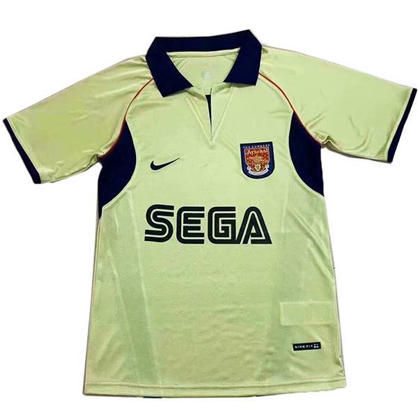Arsena away retro soccer jersey maillot match men's second sportswear football shirt 2002
