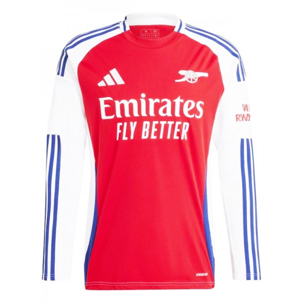 Arsenal home long sleeve jersey soccer uniform men's first sportswear football kit top shirt 2024-2025