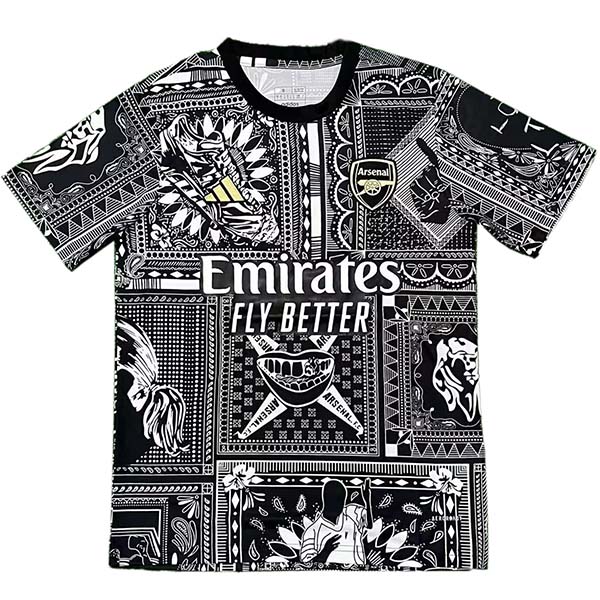 Arsenal special jersey training soccer uniform men's graffiti football kit tops sports shirt 2024-2025