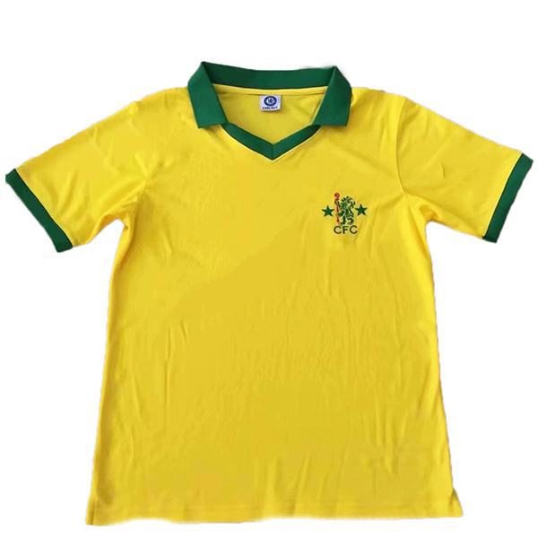 Chelsea away vintage retro soccer jersey maillot match men's second soccer sportswear football shirt 1980-1982