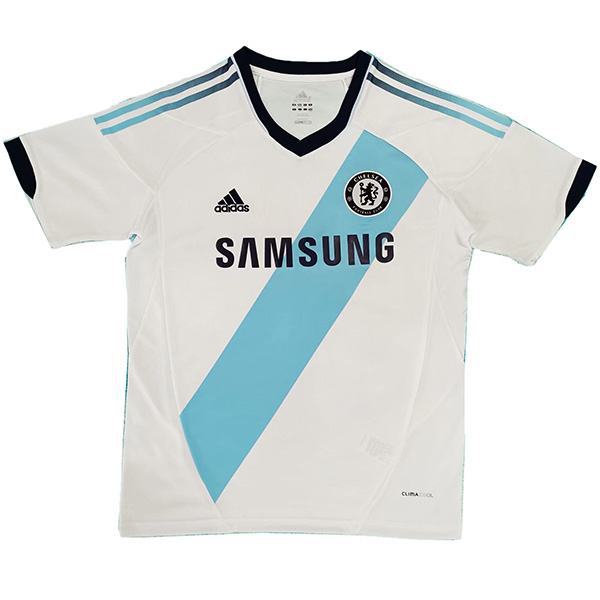 Chelsea away vintage retro soccer jersey maillot match men's second soccer sportswear football shirt 2012-2013