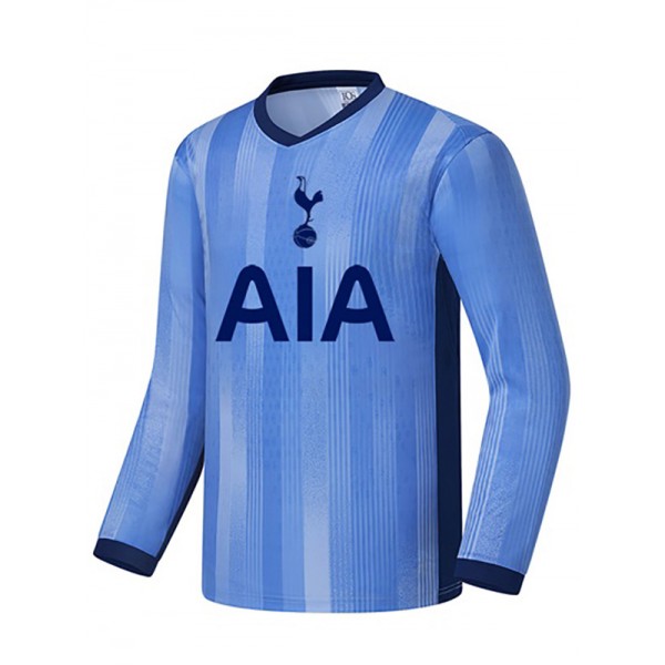 Tottenham Hotspur away long sleeve jersey adult soccer uniform men's second sportswear football kit top shirt 2024-2025