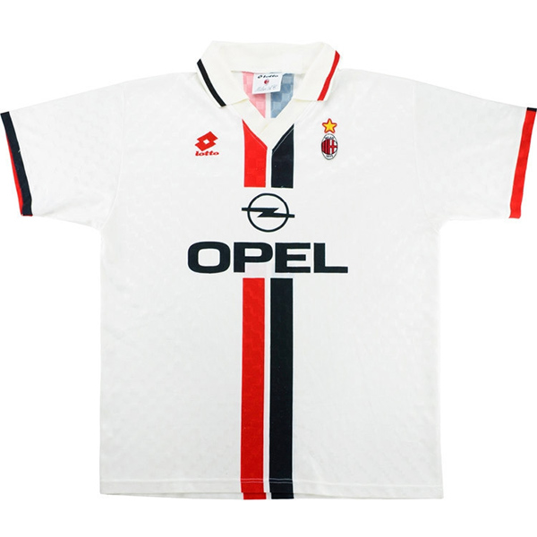 AC milan away retro jersey men's second sportswear football shirt 1995-1997
