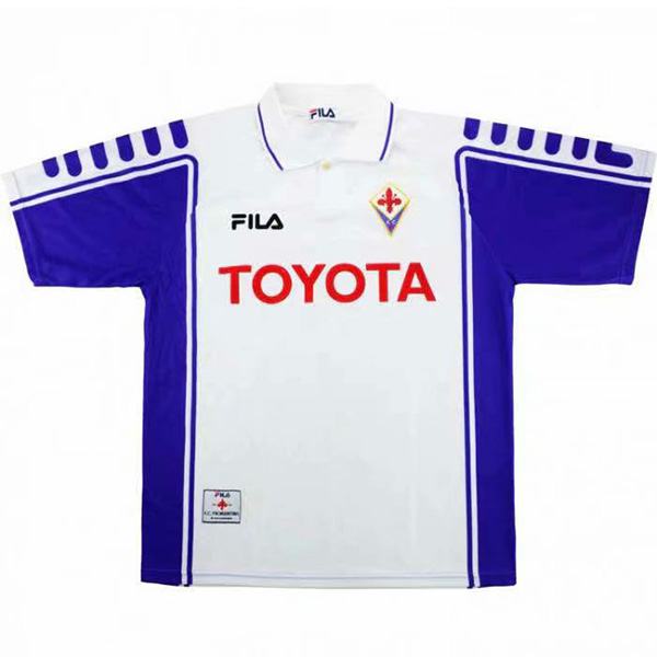 ACF Fiorentina away retro jersey maillot match men's second soccer sportwear football shirt 1999-2000