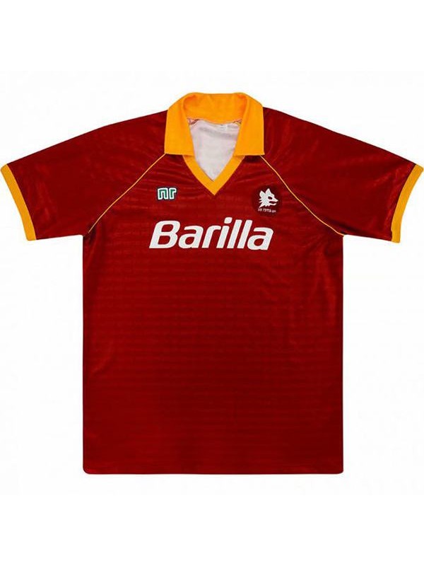 AS roma home retro soccer jersey maillot match men's 1st sportwear ...