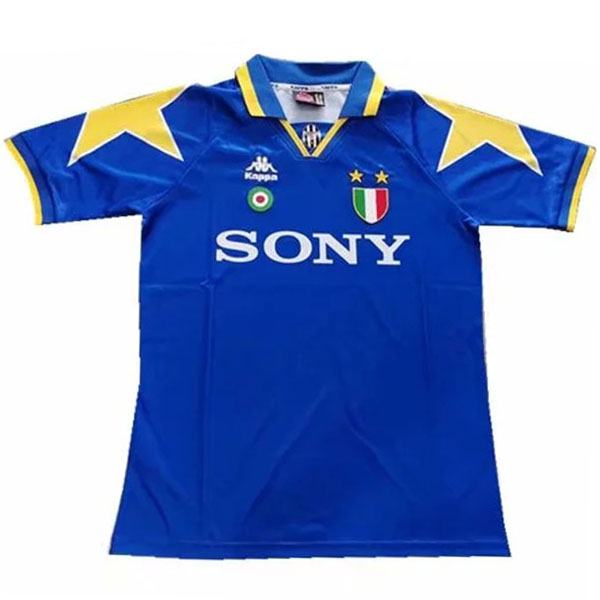 Juventus away retro soccer jersey maillot match men's second sportwear football shirt 1995-1997