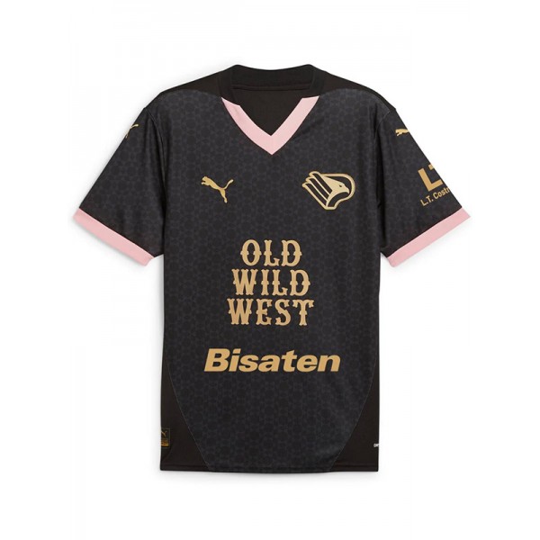 Palermo away jersey soccer uniform men's second sportswear football kit top shirt 2024-2025